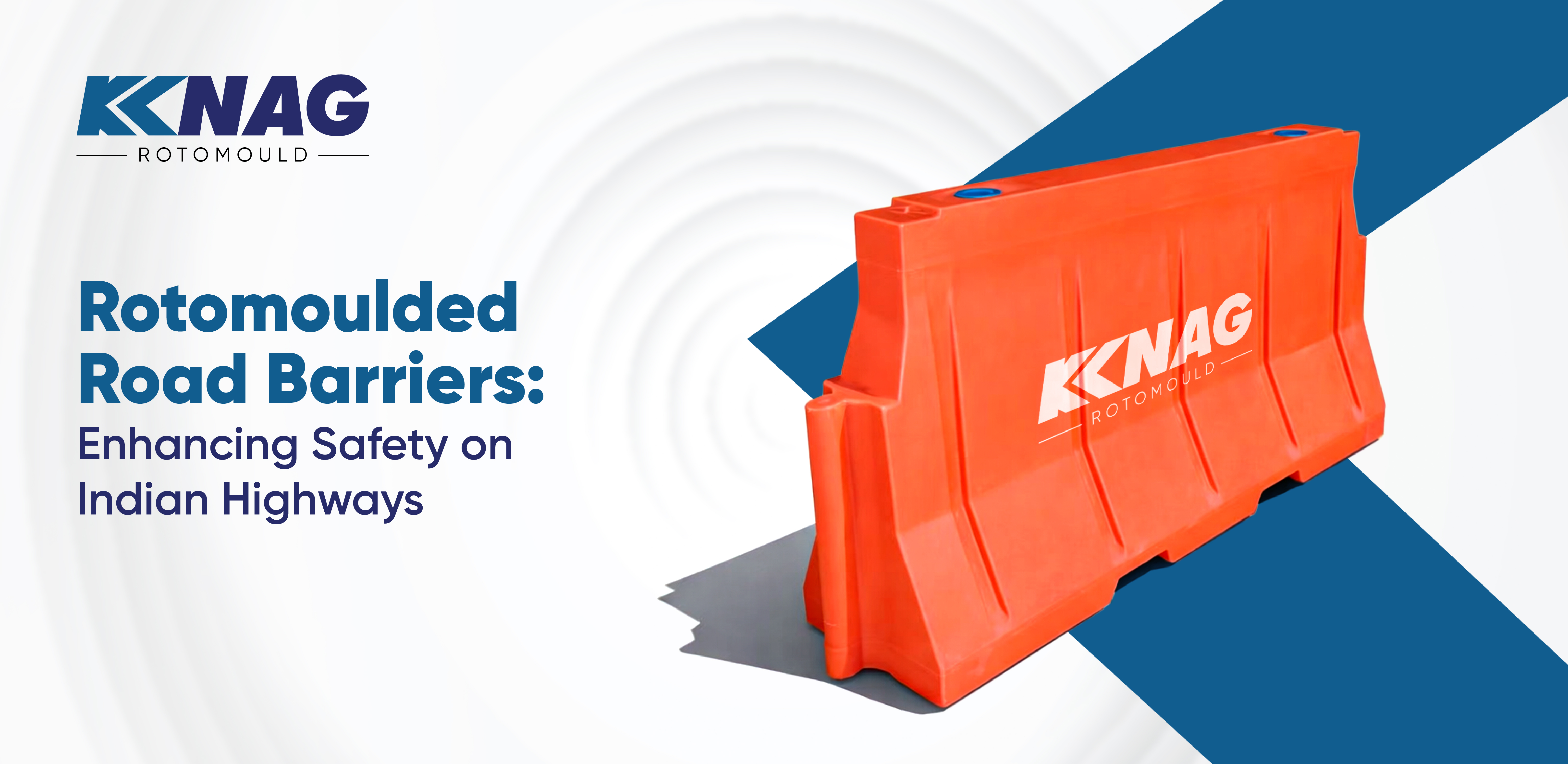 Rotomoulded Road Barriers